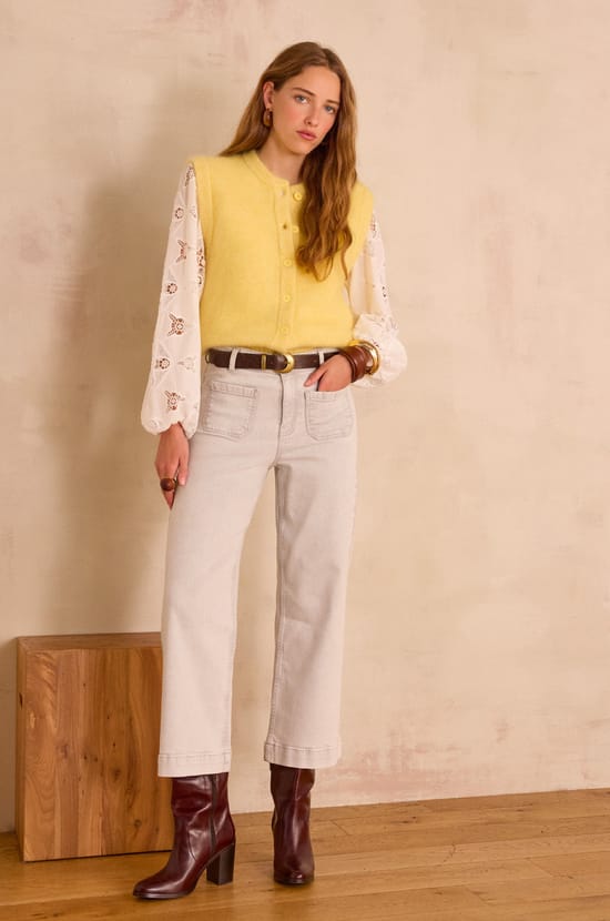 LEA jeans in denim;${refinementColor}