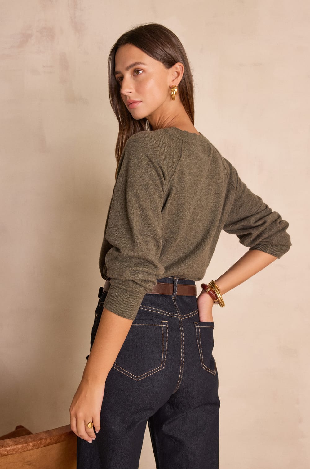 ARY 100% cashmere jumper - 2-ply;${refinementColor}