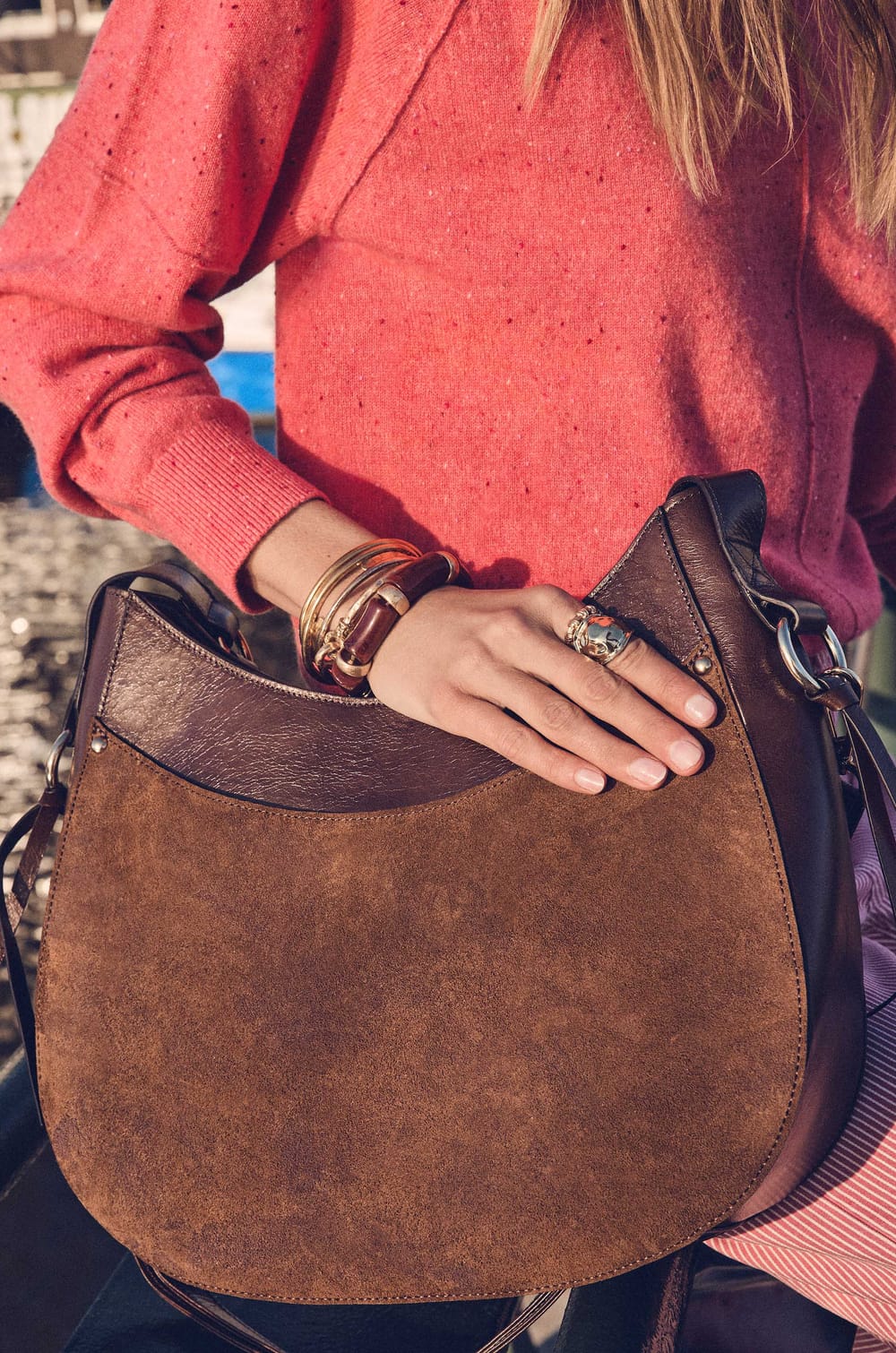 LOU leather bag;${refinementColor}