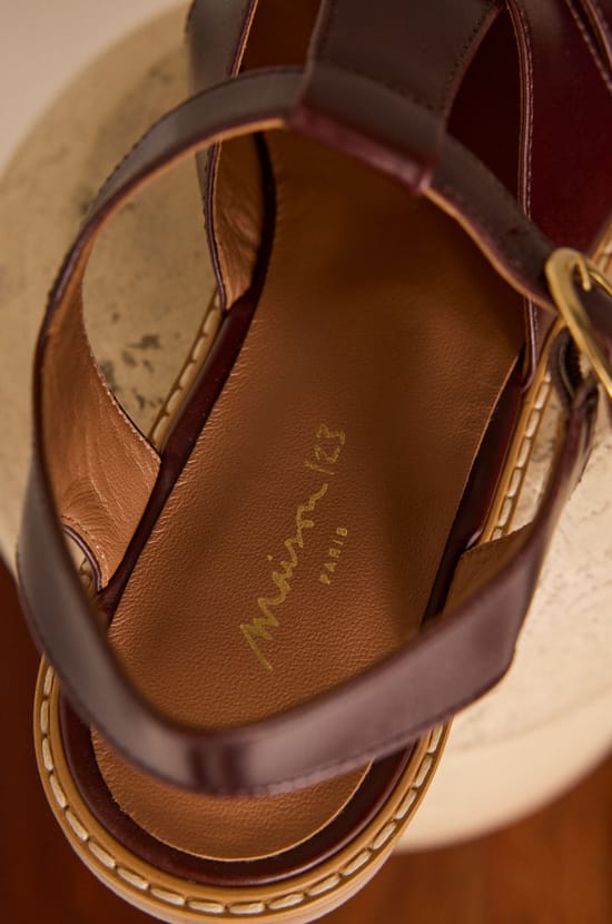 Sandales en 100% cuir SULLIVAN;${refinementColor}