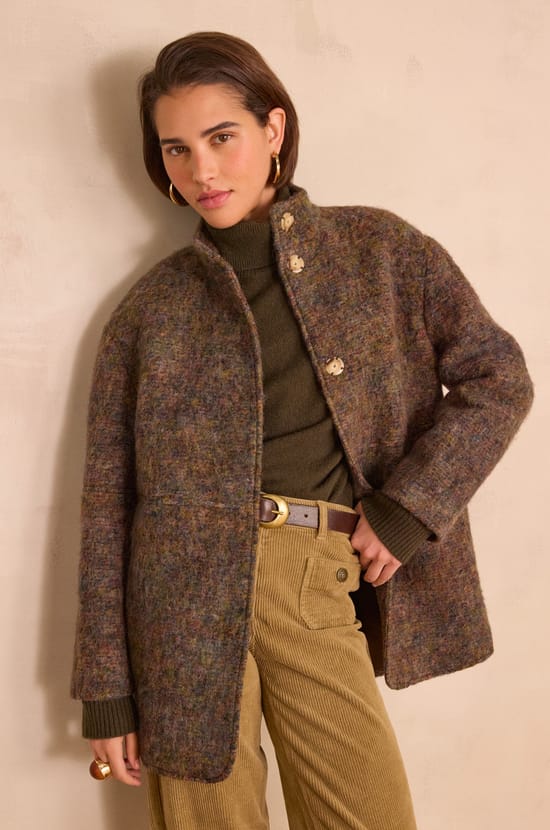 LAMIA wool coat;${refinementColor}