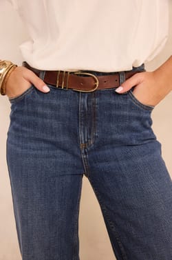 Jean straight and cropped RUDY;${refinementColor}