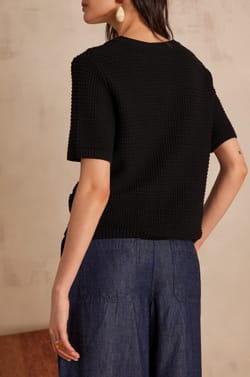 Gilet SALOME en coton;${refinementColor}