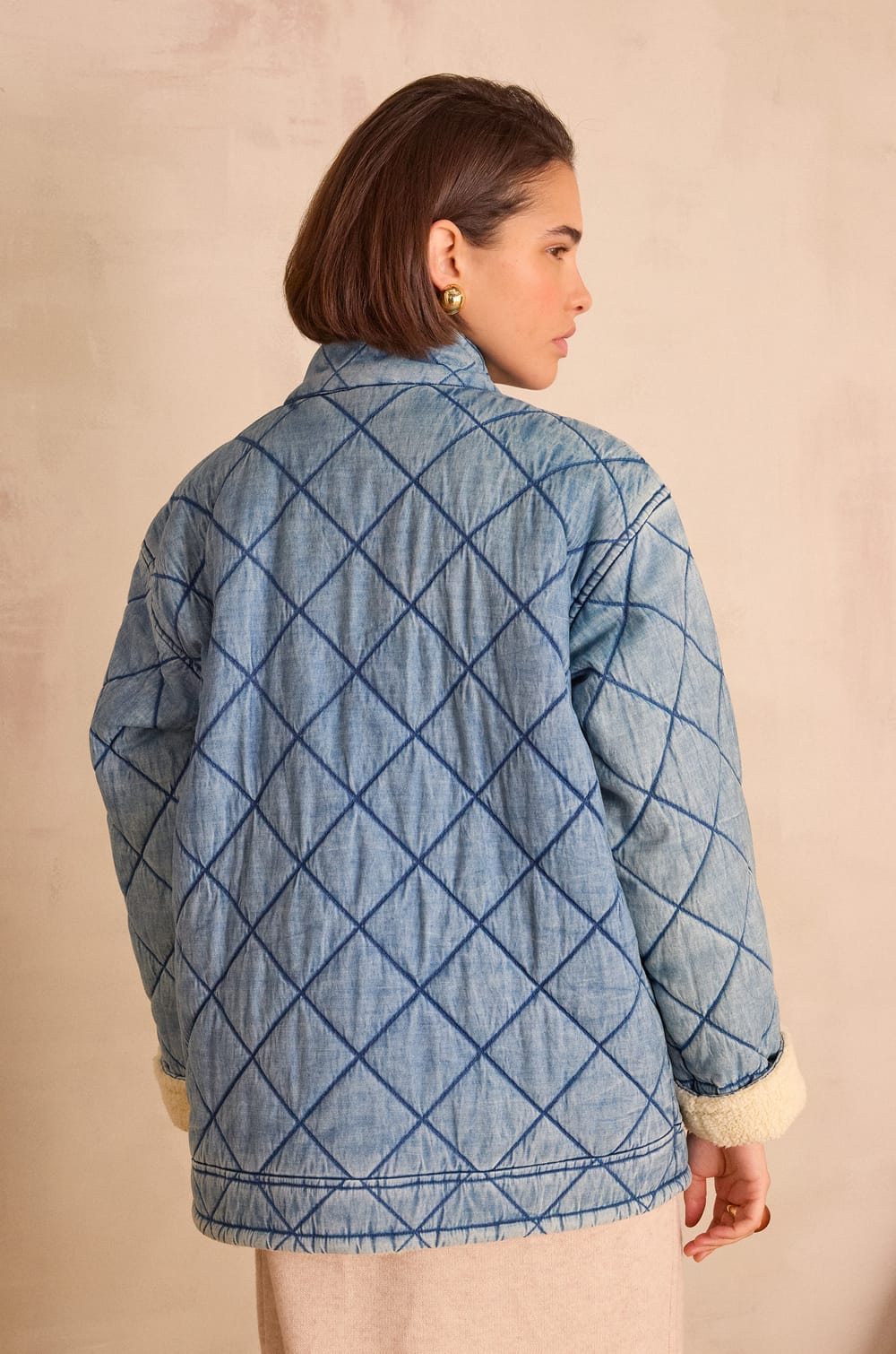 DORIANE denim jacket;${refinementColor}