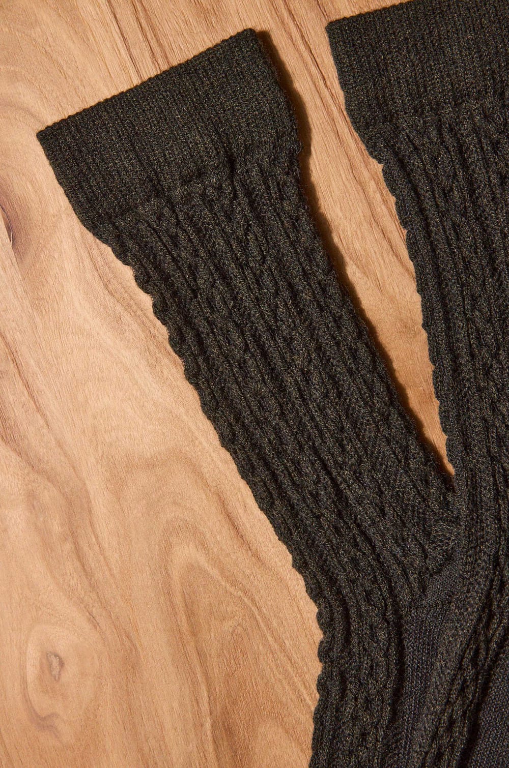 FANNY mixed wool mesh socks;${refinementColor}