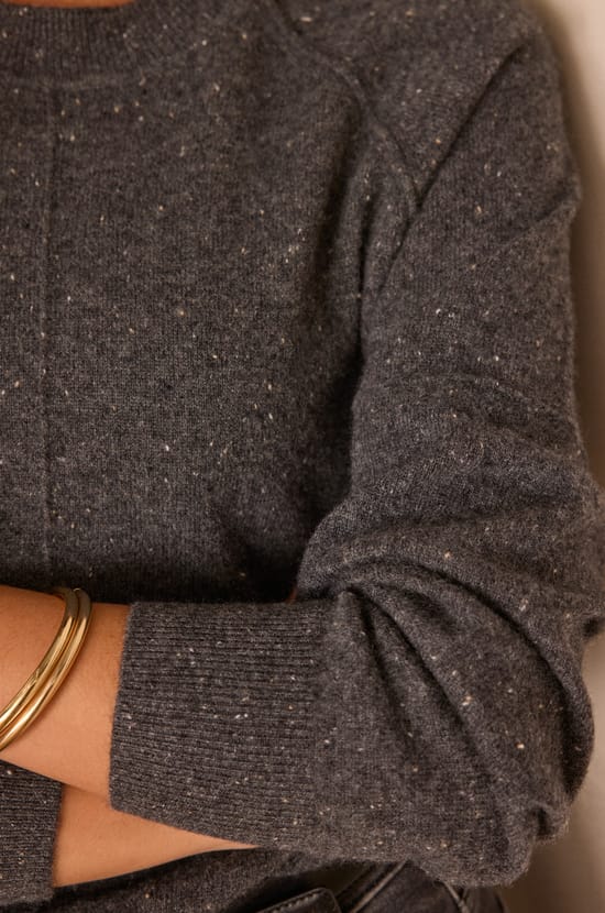 ARY BIS jumper in 100% cashmere - 2 ply;${refinementColor}