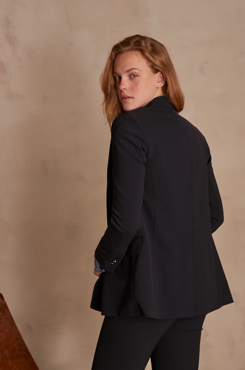 FLORINE tailored jacket;${refinementColor}