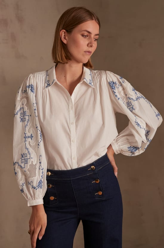 CLEMENTINE blouse PhotoZ | 1-2-3