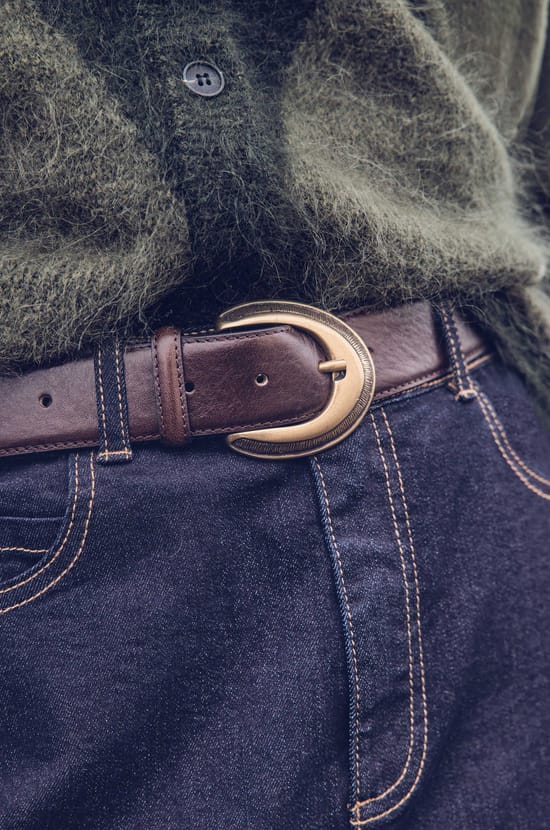 JADE leather belt;${refinementColor}