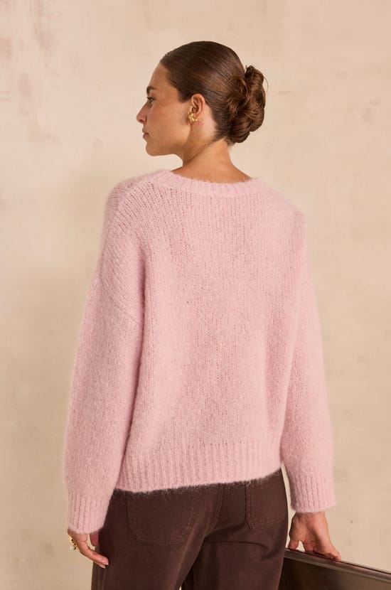 ANASTASIA blended mohair sweater;${refinementColor}