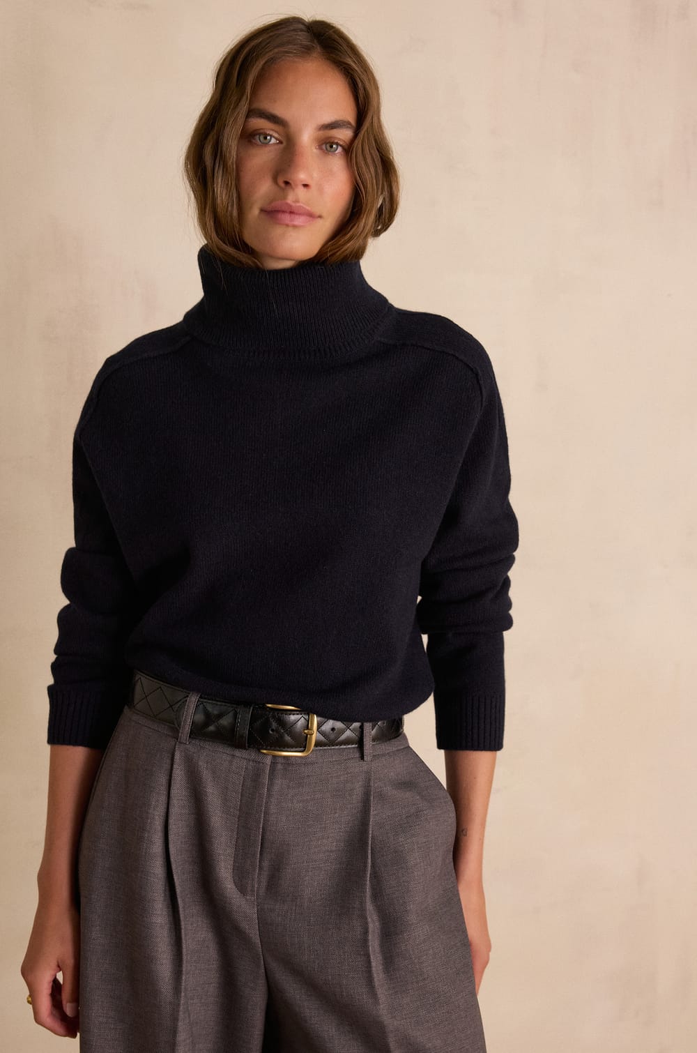 CELESTIN jumper in 100% wool;${refinementColor}