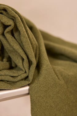 Woven khaki scarf ROBIN;${refinementColor}