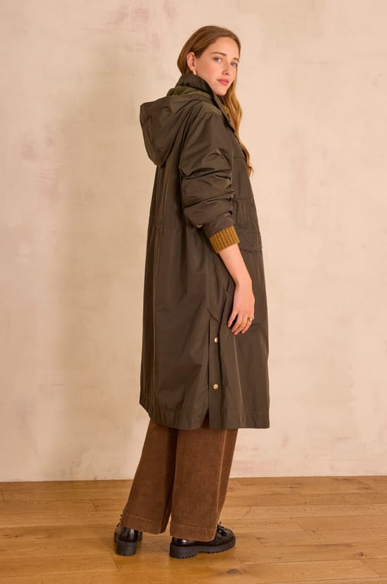 DANIELA cotton parka;${refinementColor}