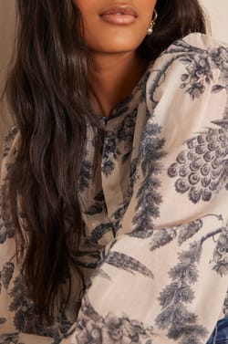 Blouse SAPHIR en coton;${refinementColor}