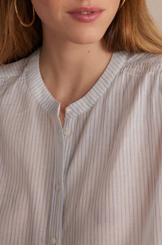 Blouse BLISS en 100% coton;${refinementColor}