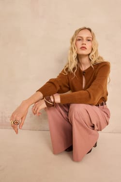 ALIX long sleeve wool sweater;${refinementColor}