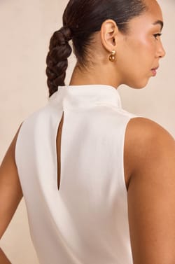 DORINE sleeveless top;${refinementColor}