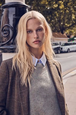 4-ply cashmere sweater ALIZEE;${refinementColor}