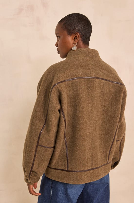 FLYNN long sleeve silk blend T-shirt;${refinementColor}