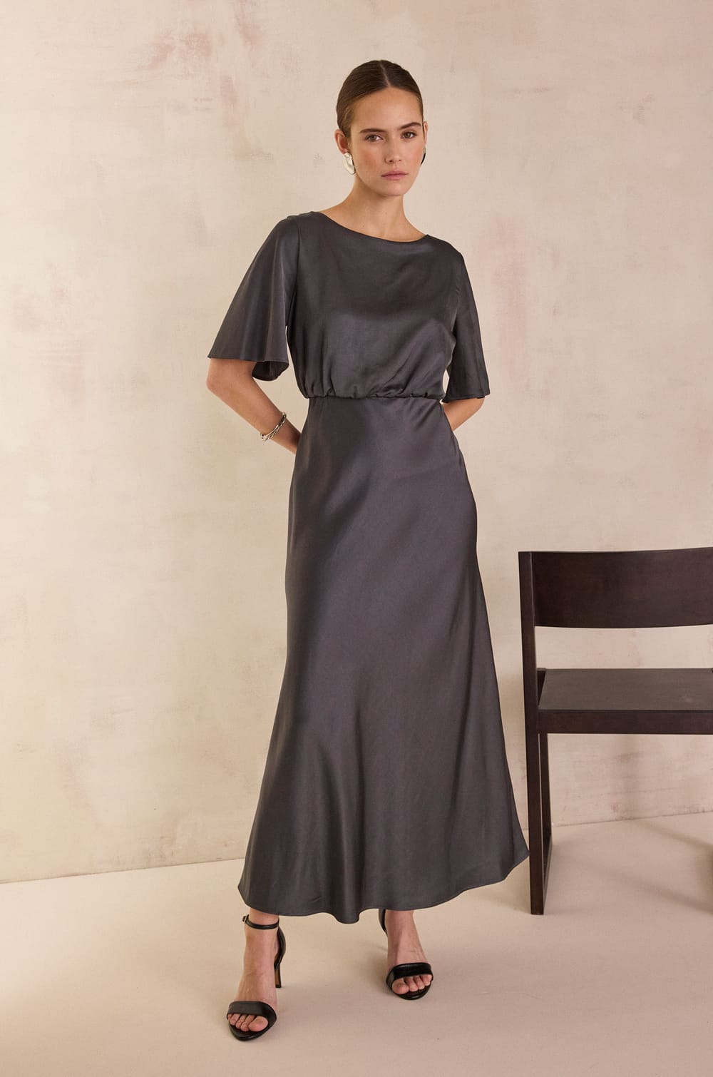 BOCANA fluid long dress;${refinementColor}