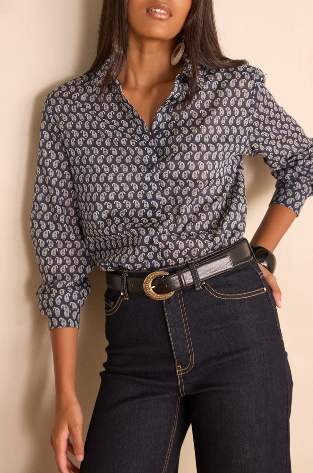 Chemise COLETTE 100% coton;${refinementColor}