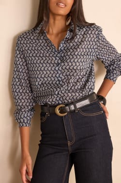 Chemise COLETTE 100% coton;${refinementColor}