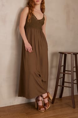 MAELINE crochet dress;${refinementColor}