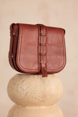 LUCIEN MINI leather bag;${refinementColor}