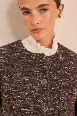 Long sleeve jacket VIRGILE;${refinementColor}