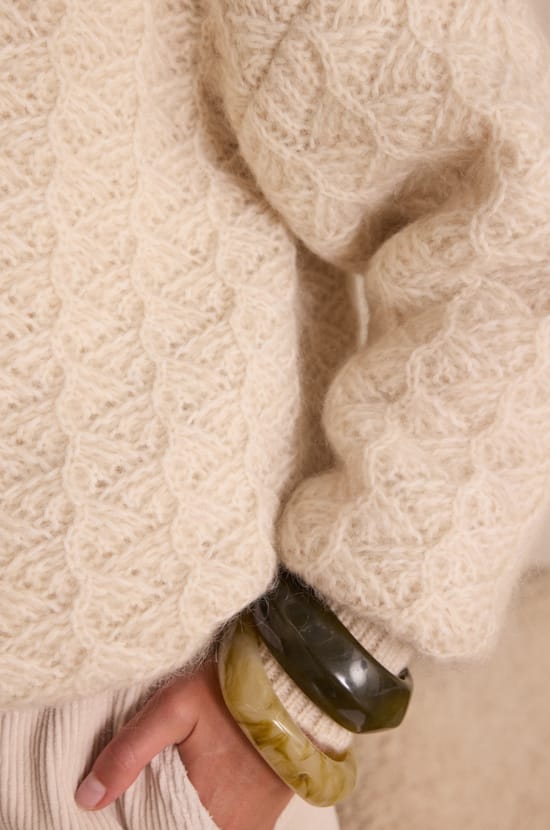 COSMO mohair and wool Cardigan;${refinementColor}