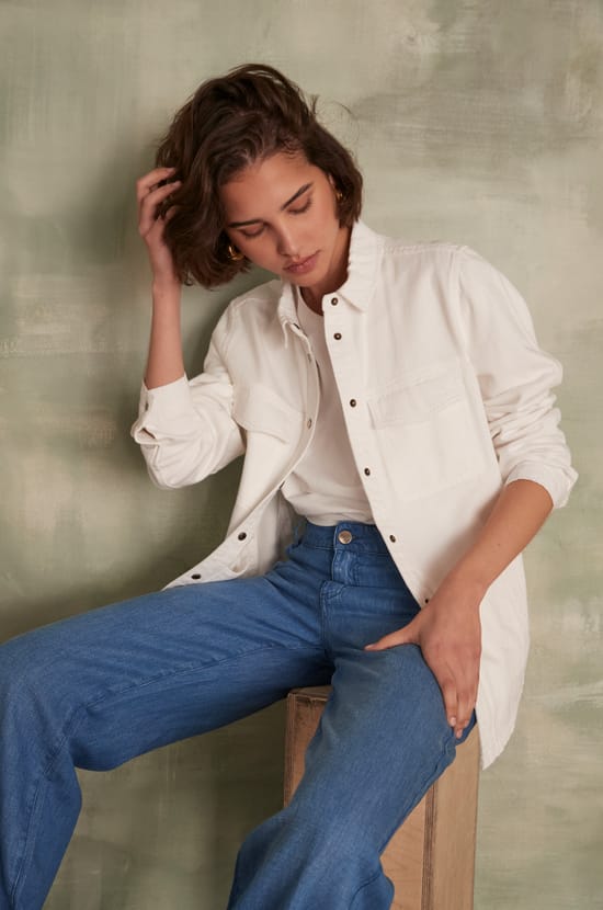 NADINE denim shirt PhotoZ | 1-2-3