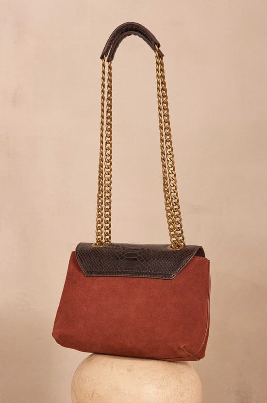 LEON MINI leather bag;${refinementColor}