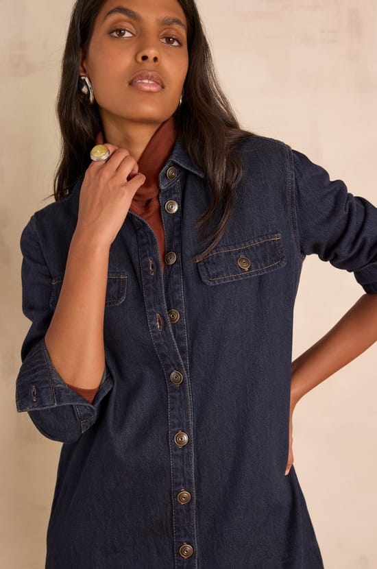 MERCY cotton dress;${refinementColor}