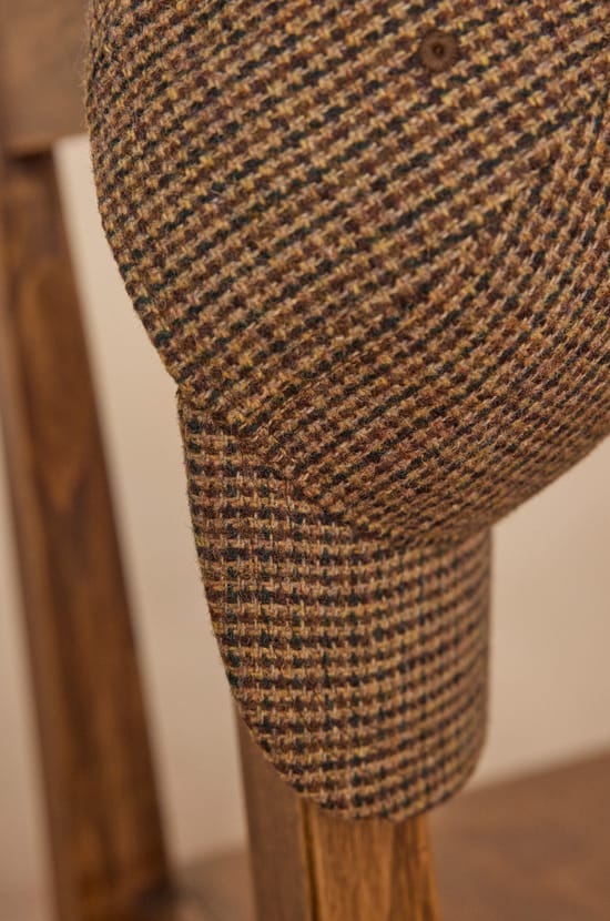 Casquette HELENA &agrave; carreaux;${refinementColor}