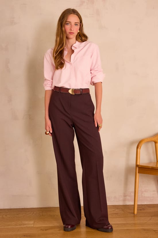 LAYLA Wide-Leg Trousers;${refinementColor}