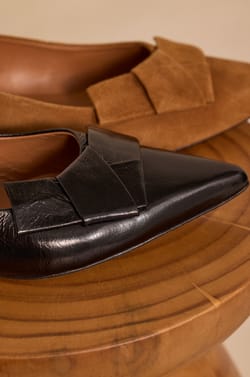 100% leather SARAH ballet flats;${refinementColor}