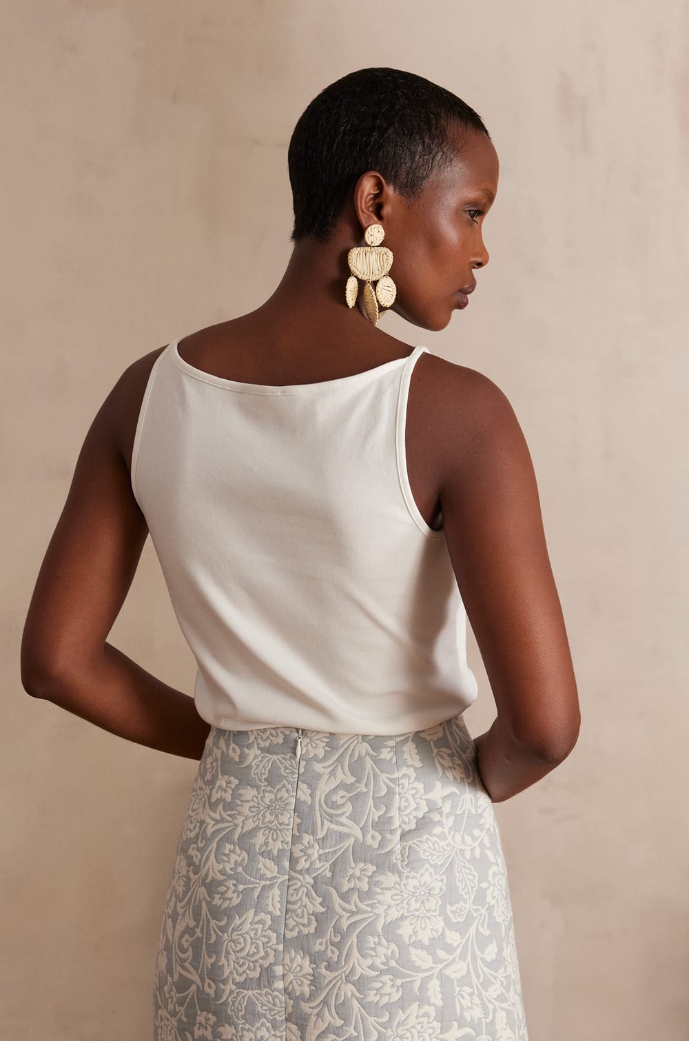 ACHILLE Tank Top 100% cotton;${refinementColor}