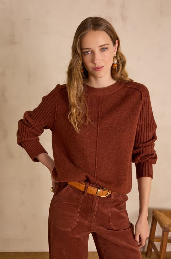 BROOKLYN wool jumper;${refinementColor}