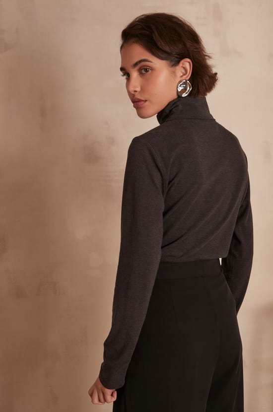 T-shirt col roul&eacute; FERGUIE BIS;${refinementColor}