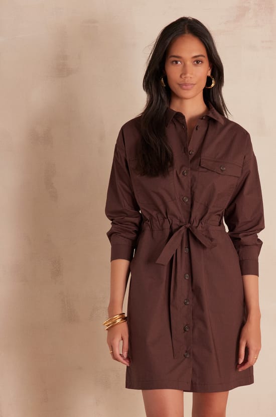 Kleid ROSALIE aus Baumwolle;${refinementColor}