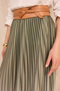 Jupe pliss&eacute;e Darcy;${refinementColor}