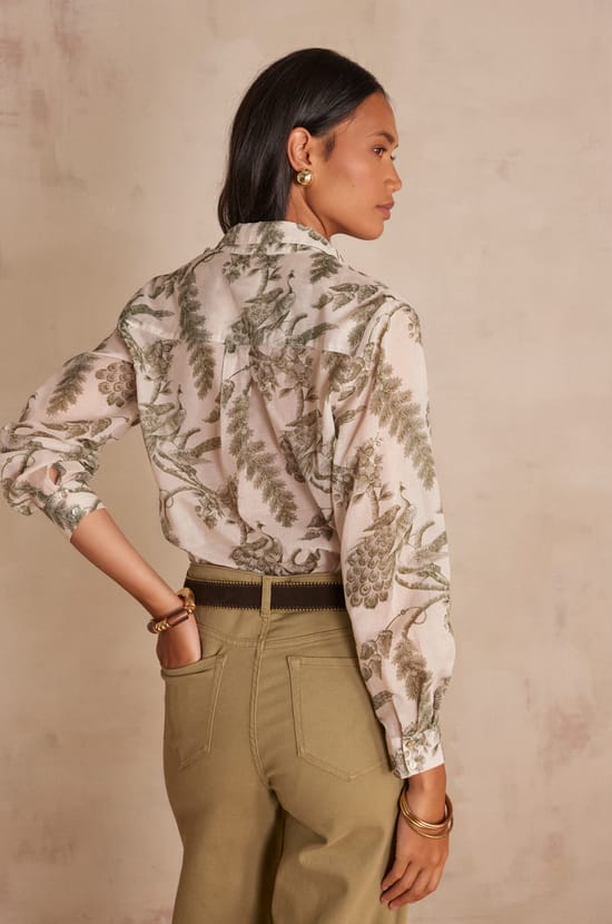 COLETTE cotton blouse;${refinementColor}