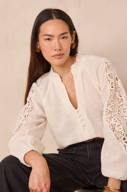 100% cotton blouse SIMONE;${refinementColor}