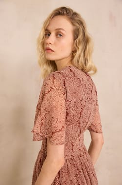 BRUNELA printed straight dress;${refinementColor}