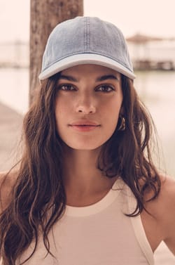 HANIA cotton cap;${refinementColor}