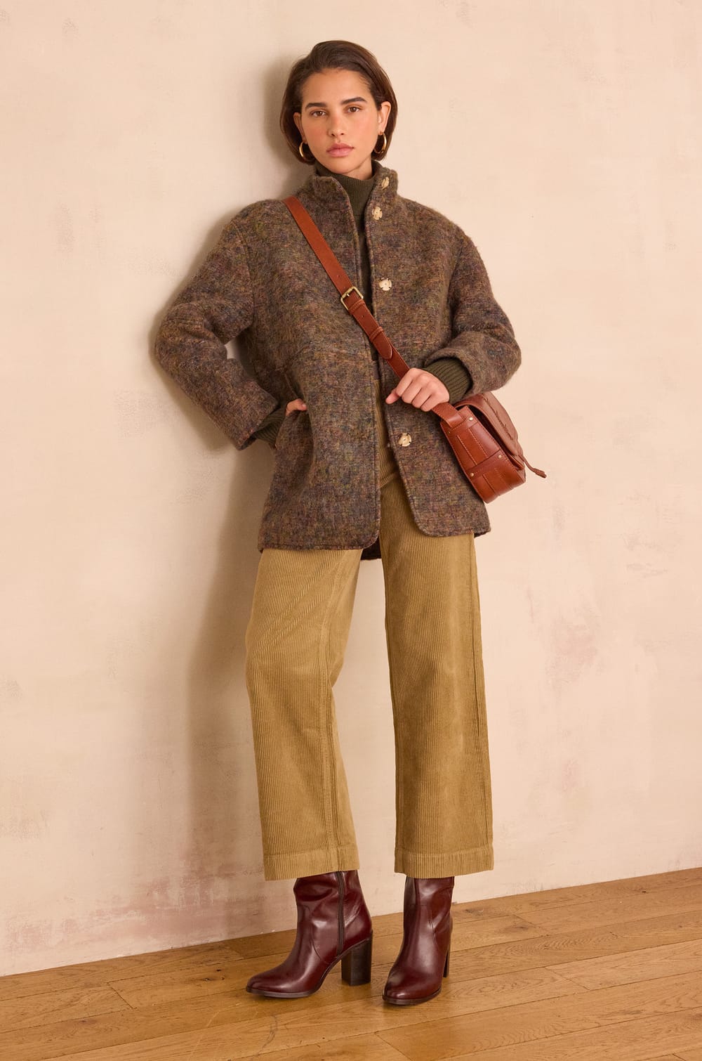LAMIA wool coat;${refinementColor}