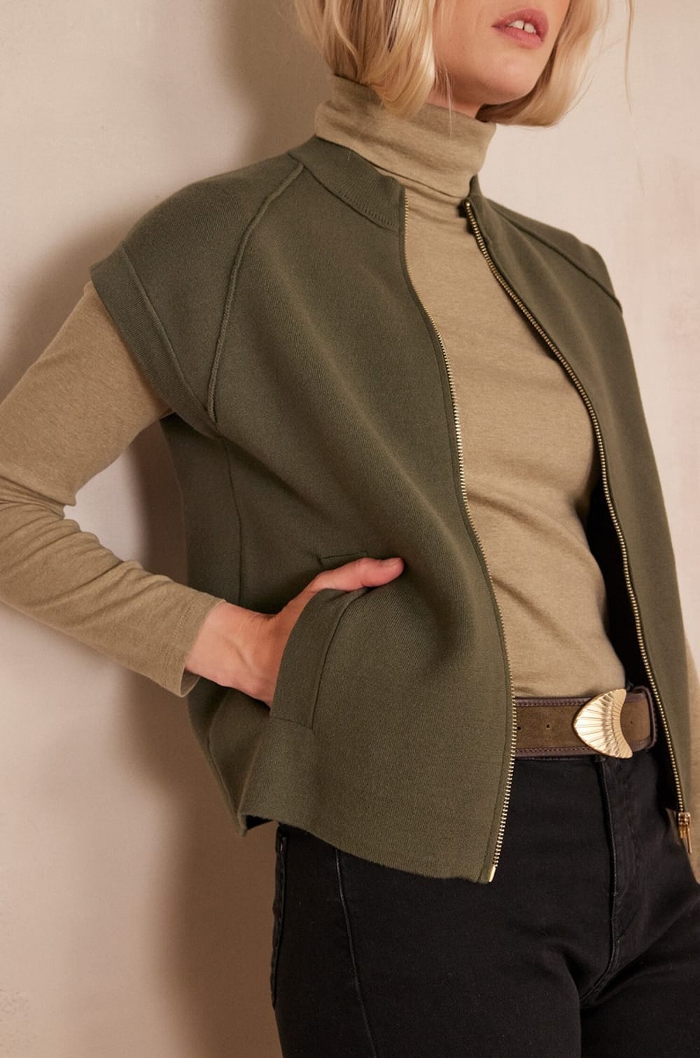 Veste sans manches BATISTA;${refinementColor}