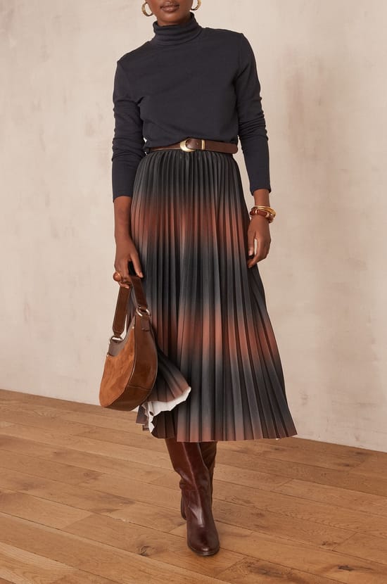 Jupe pliss&eacute;e DARCY;${refinementColor}