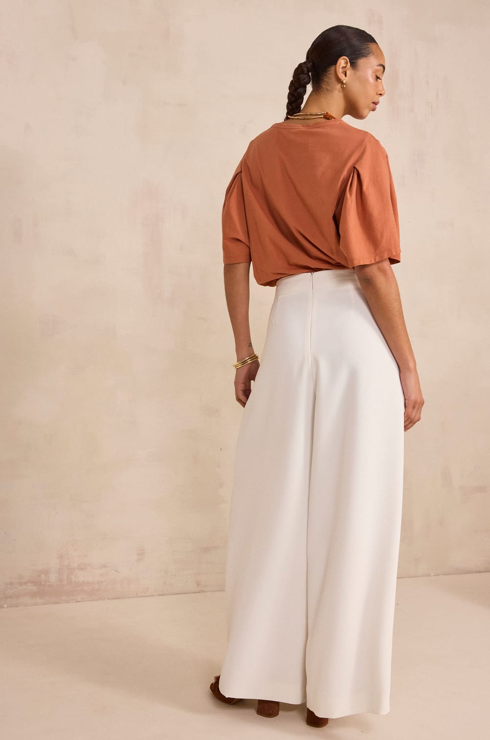 Pantalon extra large TIPHAINE;${refinementColor}