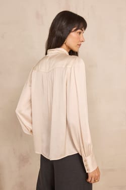 MADISSON satin blouse;${refinementColor}